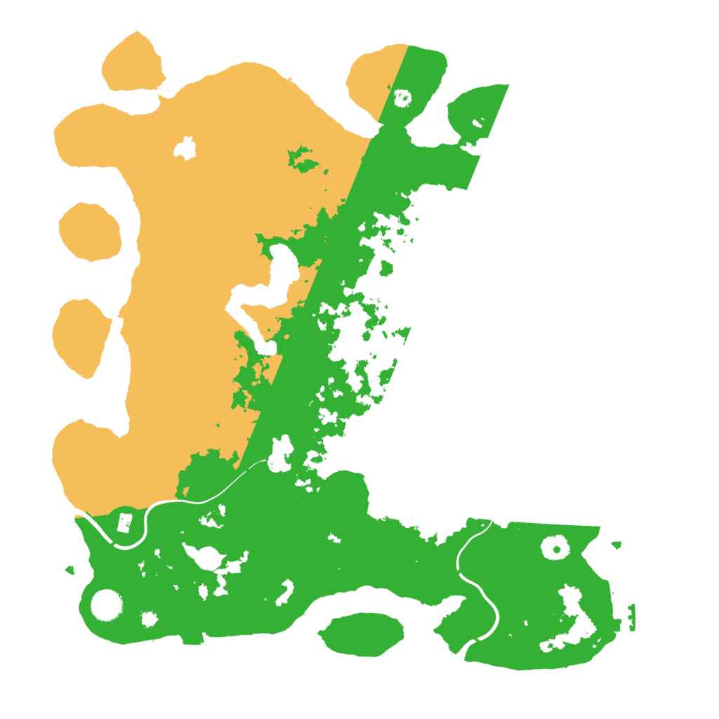 Biome Rust Map: Procedural Map, Size: 4000, Seed: 1251883565