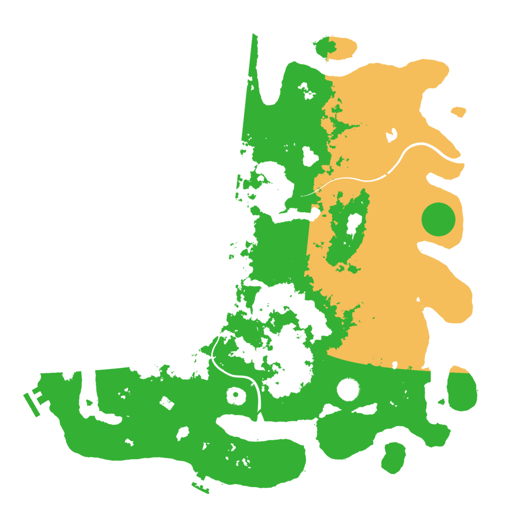 Biome Rust Map: Procedural Map, Size: 4000, Seed: 797087870