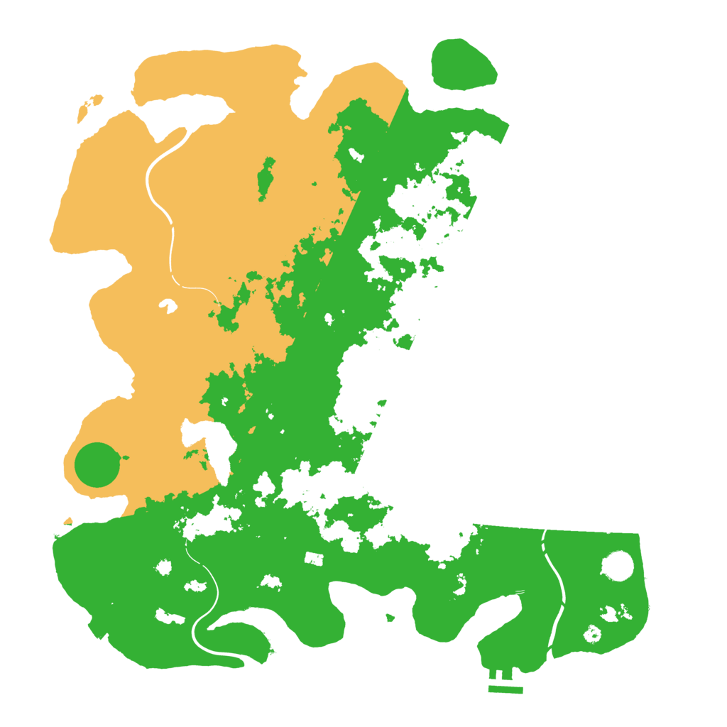 Biome Rust Map: Procedural Map, Size: 4250, Seed: 13064