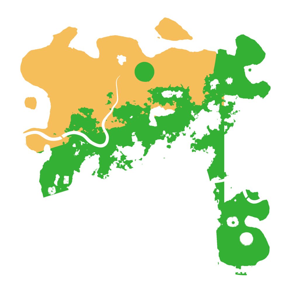 Biome Rust Map: Procedural Map, Size: 4000, Seed: 816133773