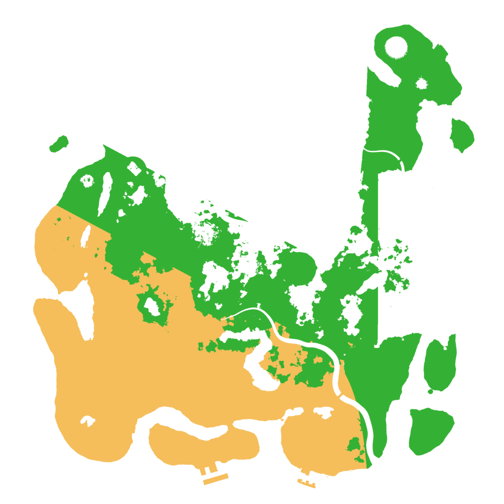 Biome Rust Map: Procedural Map, Size: 4000, Seed: 337561070