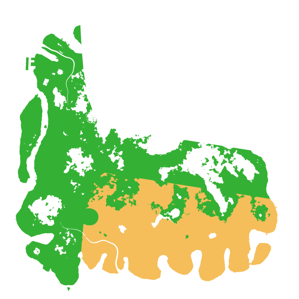 Biome Rust Map: Procedural Map, Size: 4750, Seed: 3958482