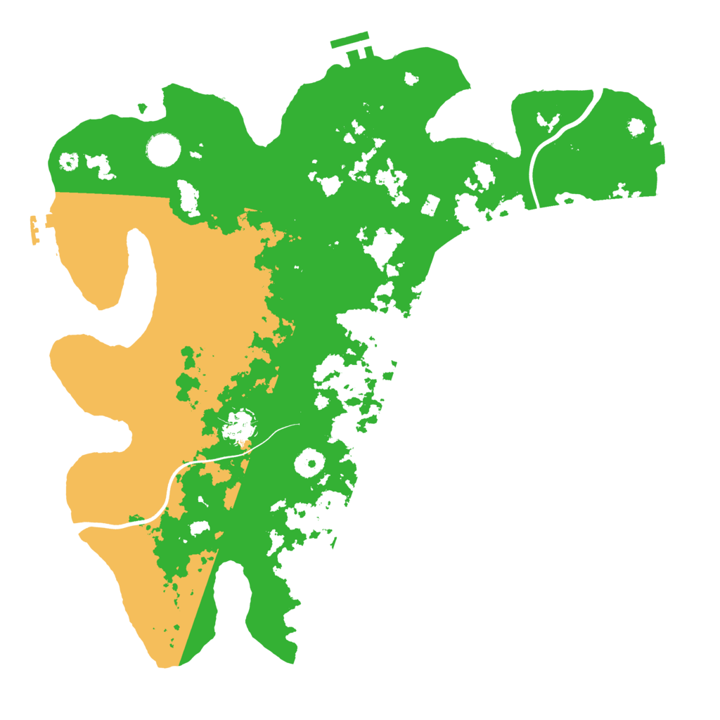 Biome Rust Map: Procedural Map, Size: 3750, Seed: 1600924889