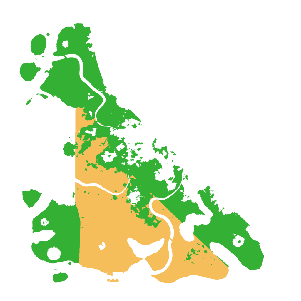 Biome Rust Map: Procedural Map, Size: 4000, Seed: 1656287346
