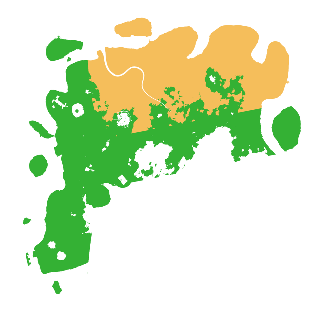 Biome Rust Map: Procedural Map, Size: 3750, Seed: 1349758745