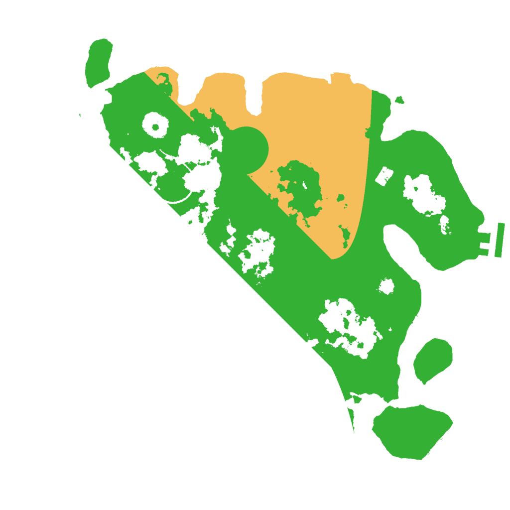 Biome Rust Map: Procedural Map, Size: 3000, Seed: 346501