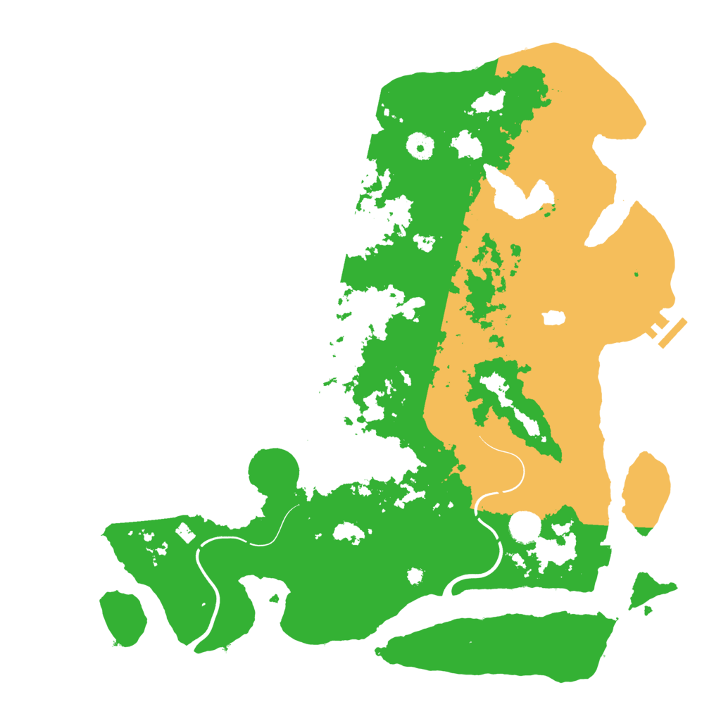 Biome Rust Map: Procedural Map, Size: 4000, Seed: 1493849244