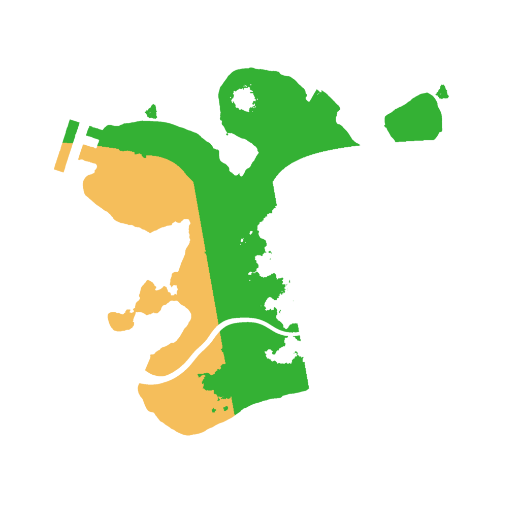 Biome Rust Map: Procedural Map, Size: 2000, Seed: 1739051879