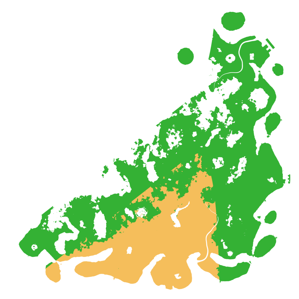 Biome Rust Map: Procedural Map, Size: 5000, Seed: 2389046