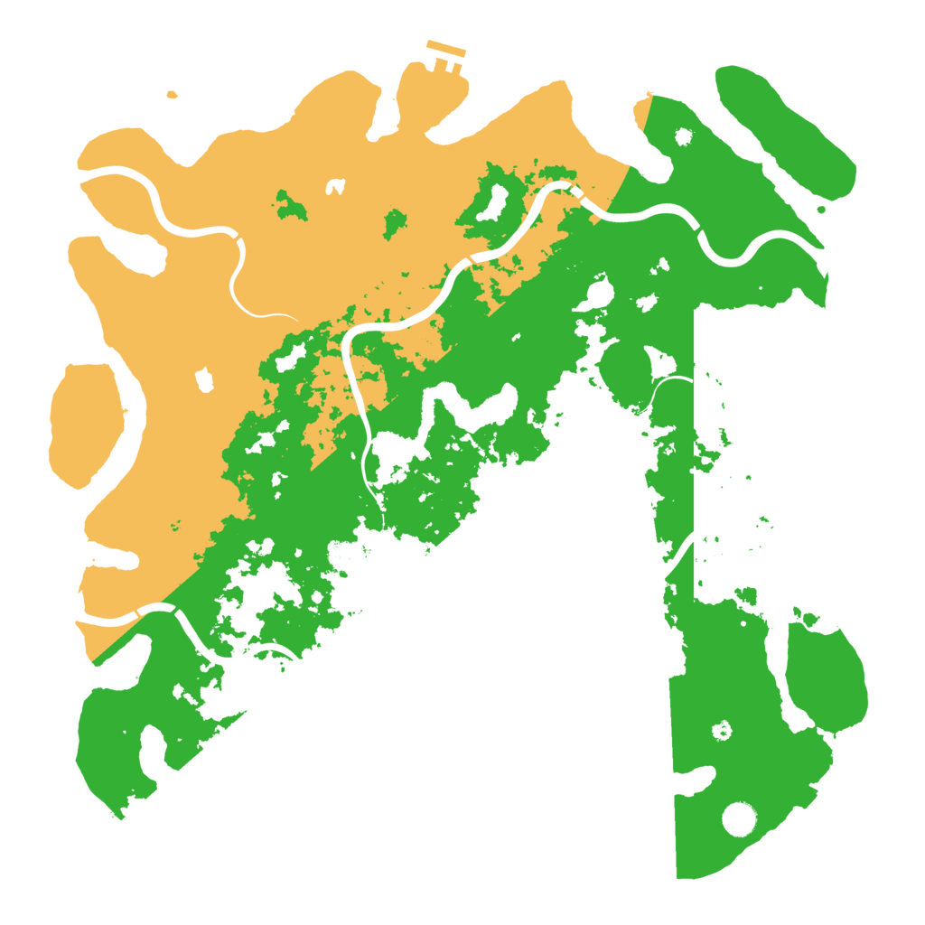 Biome Rust Map: Procedural Map, Size: 4747, Seed: 594078140