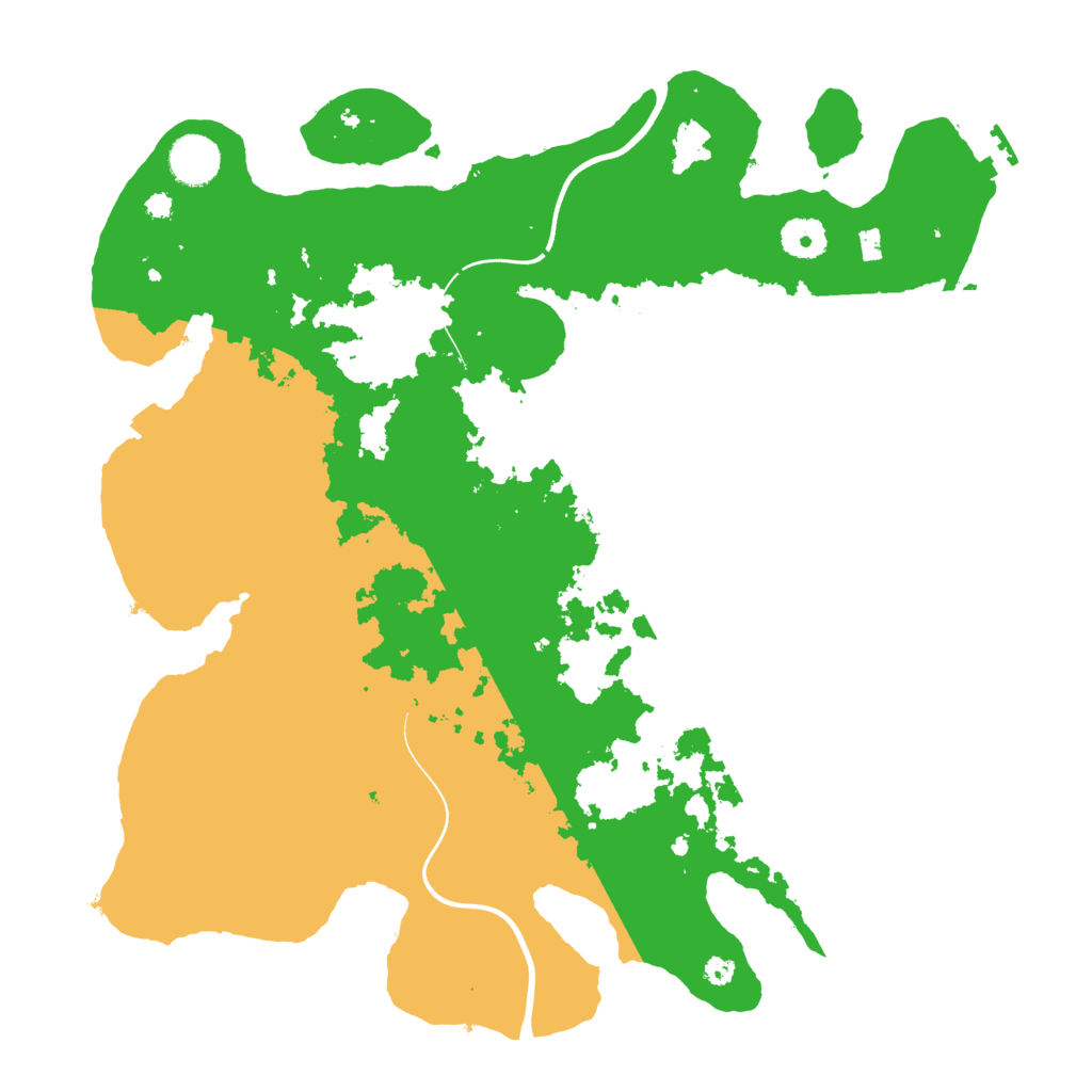 Biome Rust Map: Procedural Map, Size: 3750, Seed: 750164508