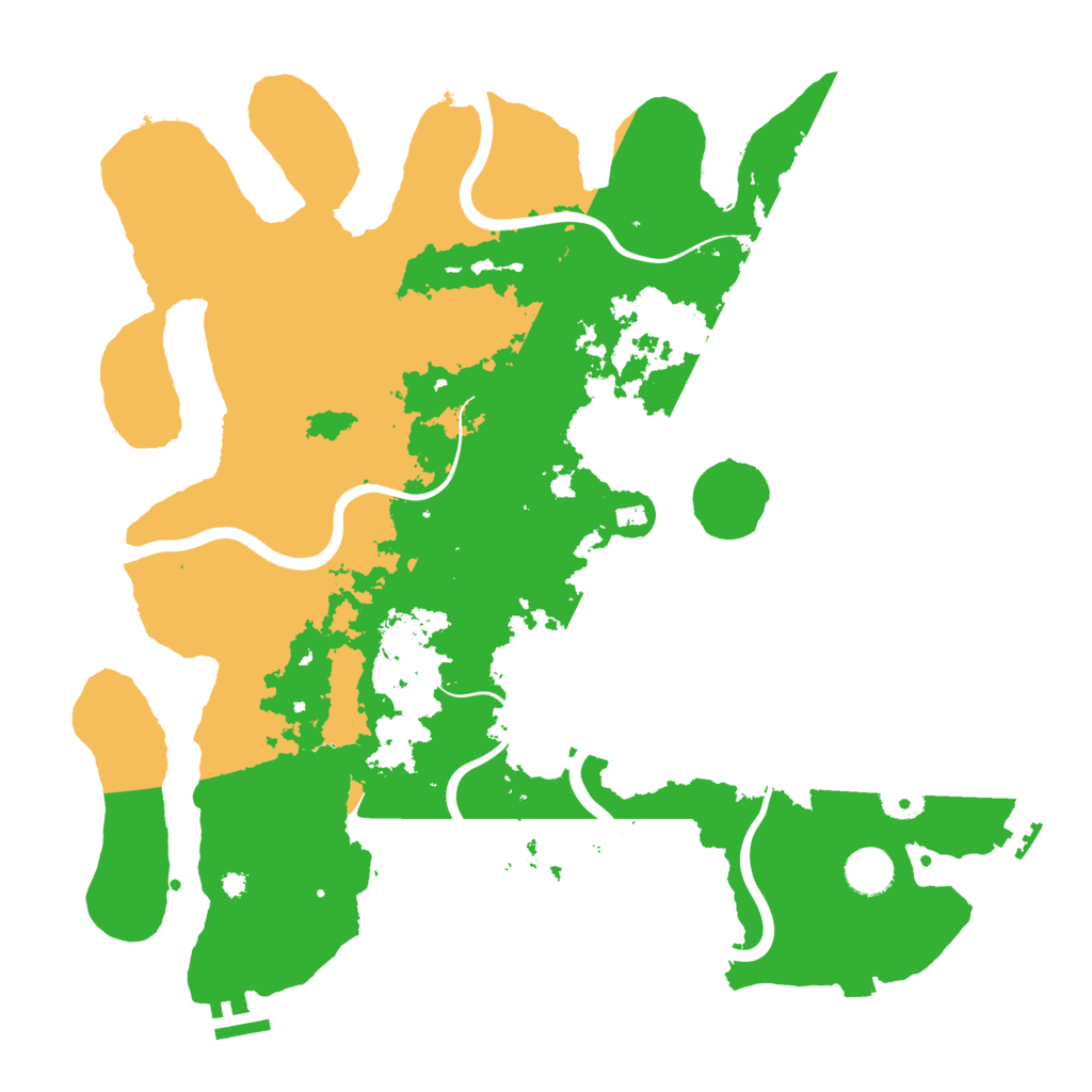 Biome Rust Map: Procedural Map, Size: 3985, Seed: 1029876