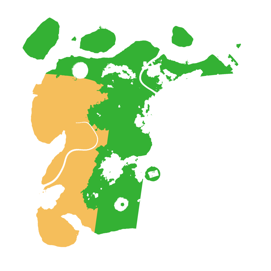 Biome Rust Map: Procedural Map, Size: 3000, Seed: 102137131