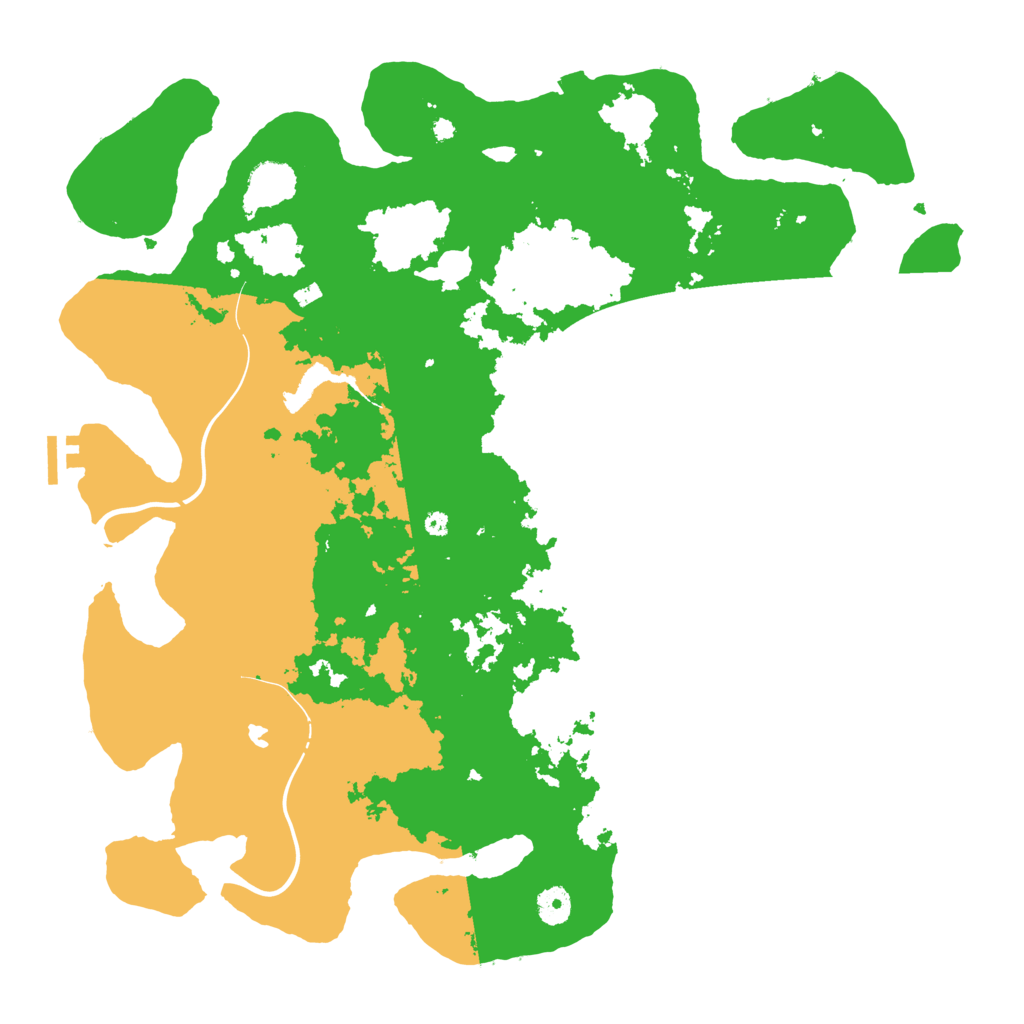 Biome Rust Map: Procedural Map, Size: 4250, Seed: 8010