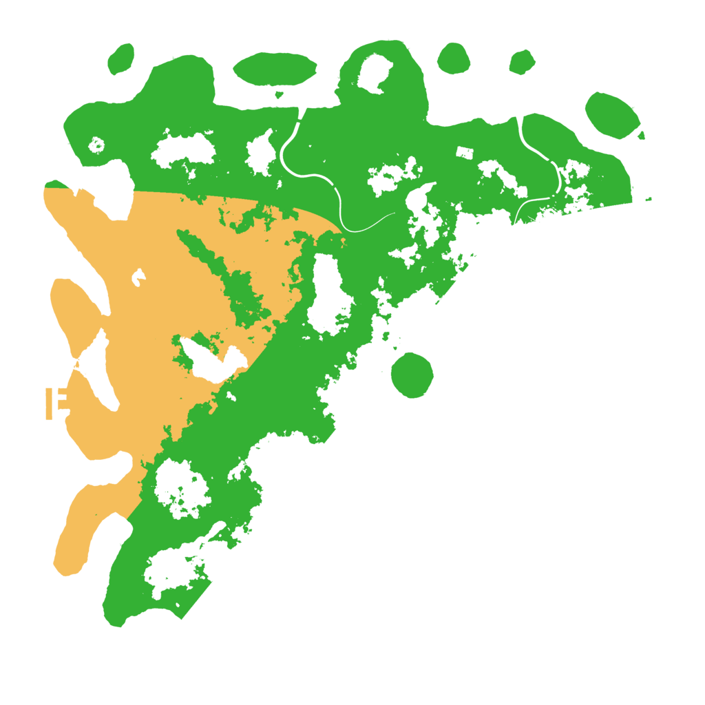 Biome Rust Map: Procedural Map, Size: 4500, Seed: 1193581115