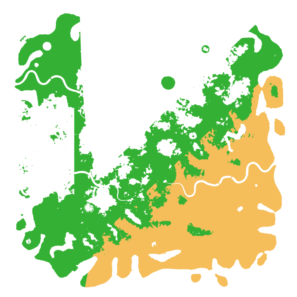 Biome Rust Map: Procedural Map, Size: 6000, Seed: 679