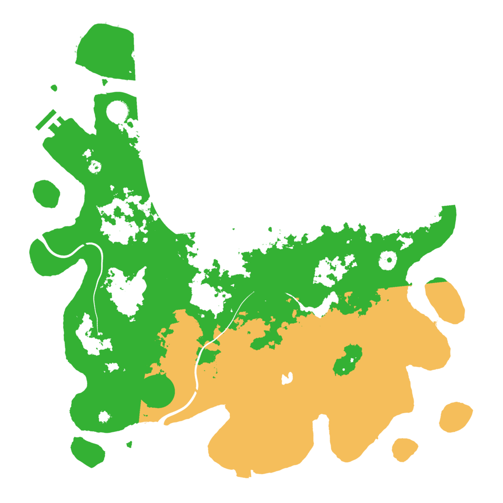 Biome Rust Map: Procedural Map, Size: 4000, Seed: 347892