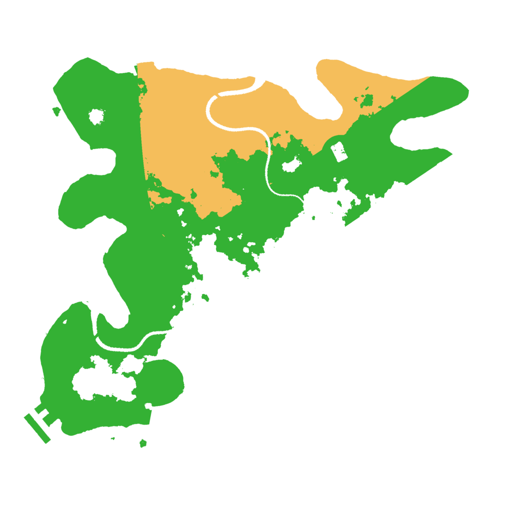 Biome Rust Map: Procedural Map, Size: 3000, Seed: 22394