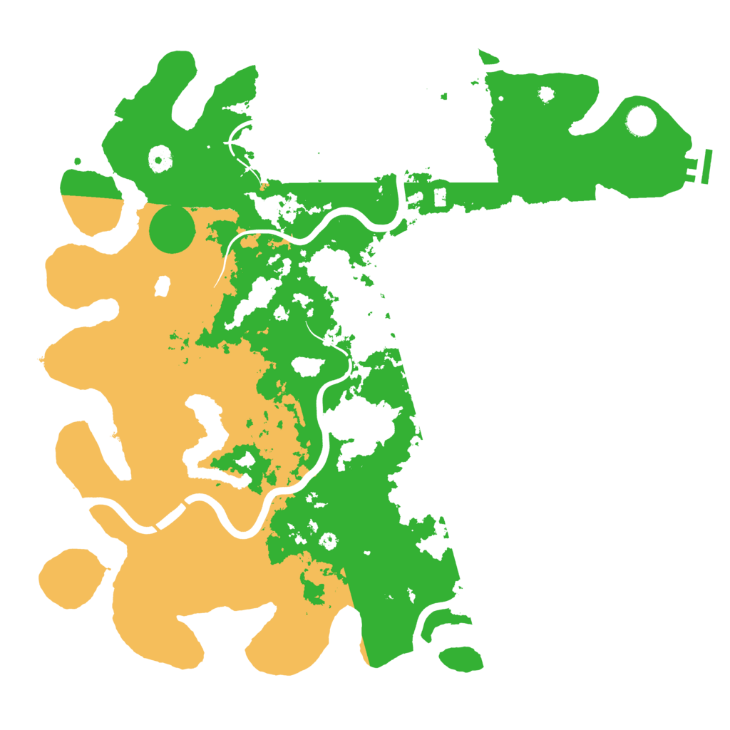 Biome Rust Map: Procedural Map, Size: 4250, Seed: 71230947