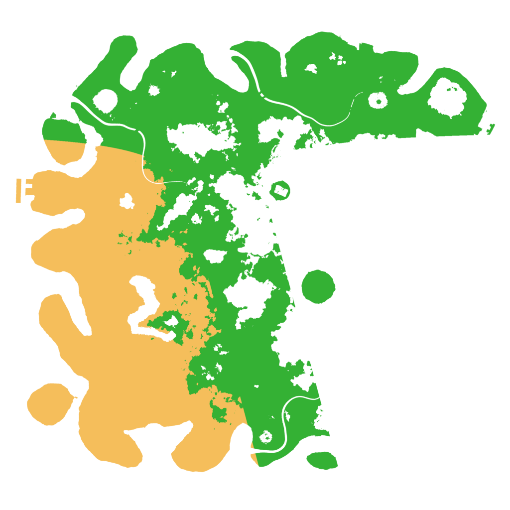 Biome Rust Map: Procedural Map, Size: 4250, Seed: 71230947