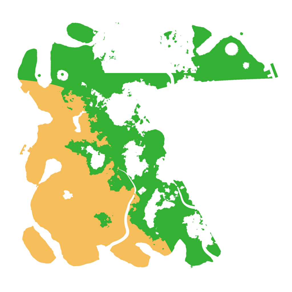 Biome Rust Map: Procedural Map, Size: 4000, Seed: 1634993651