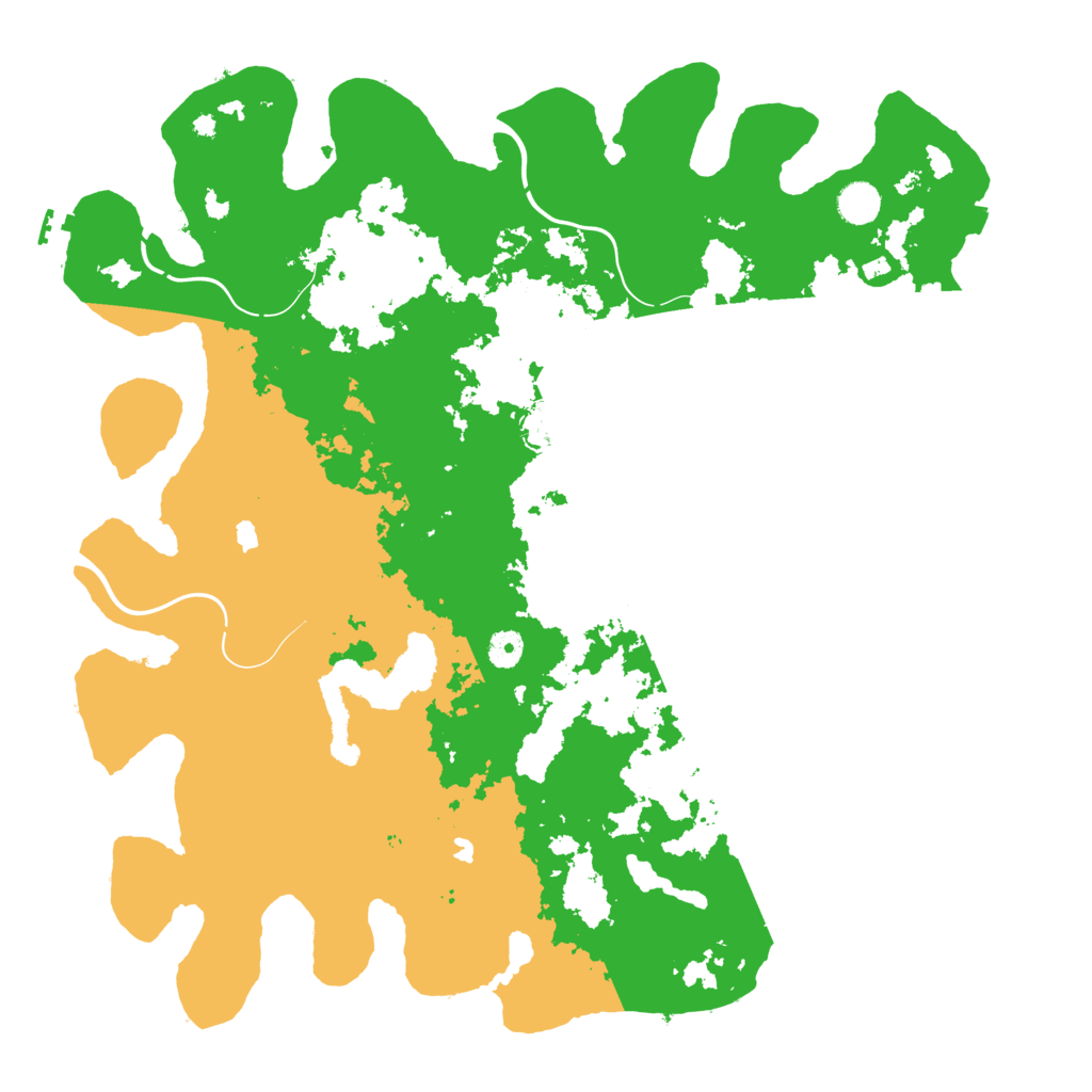 Biome Rust Map: Procedural Map, Size: 4500, Seed: 1016713888