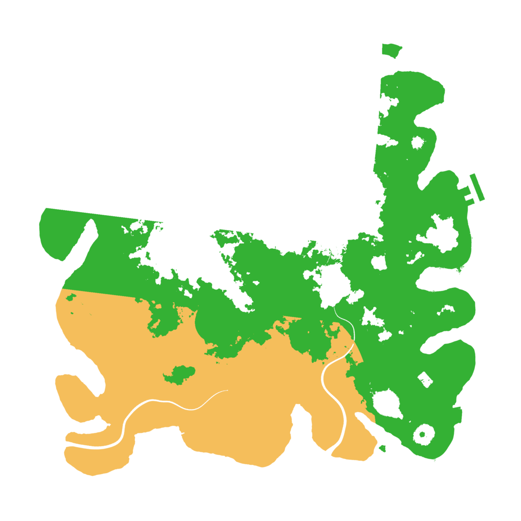 Biome Rust Map: Procedural Map, Size: 3750, Seed: 1686853693