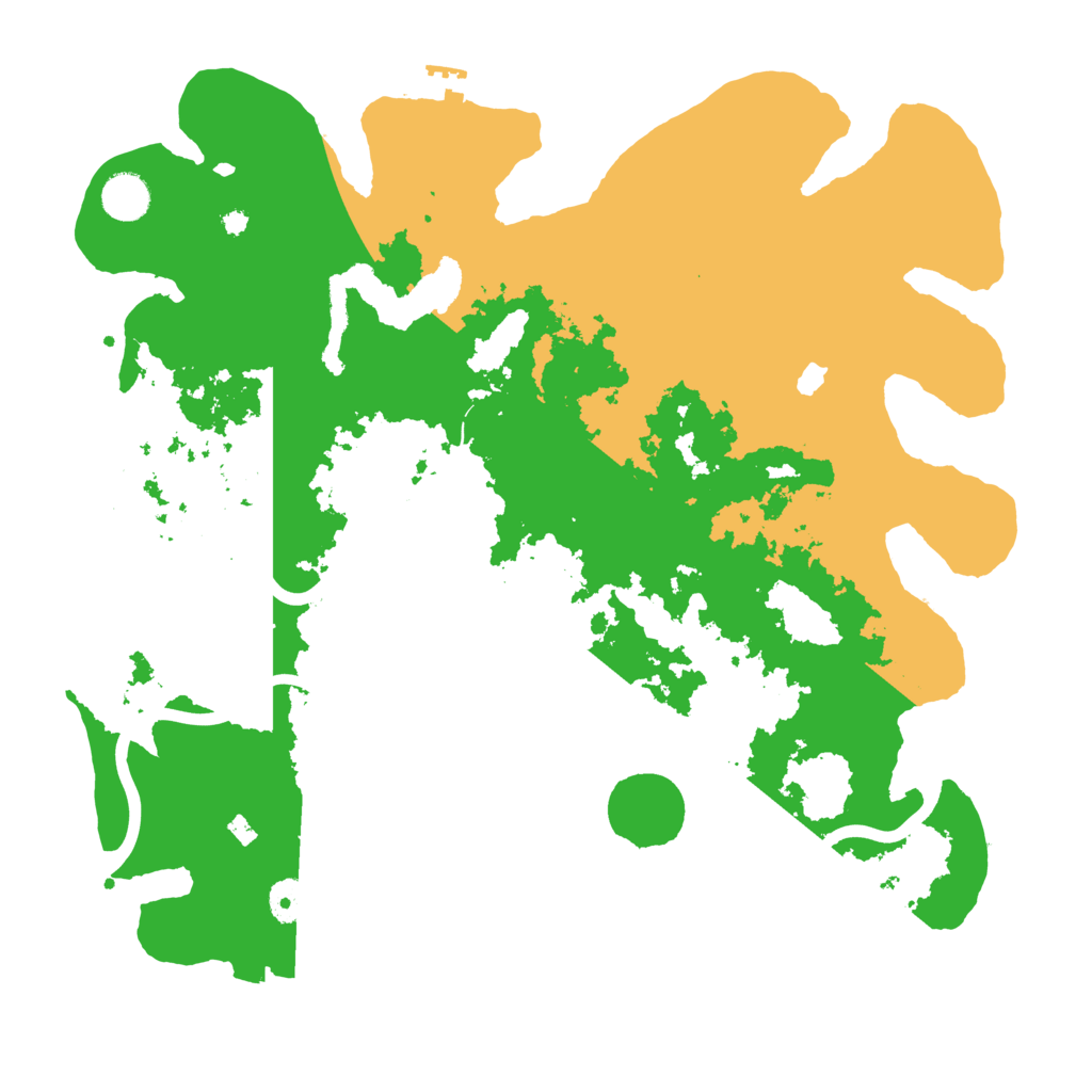 Biome Rust Map: Procedural Map, Size: 4000, Seed: 1664684862