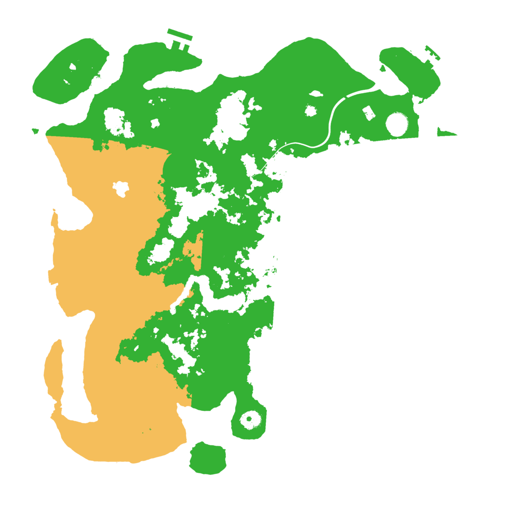 Biome Rust Map: Procedural Map, Size: 4000, Seed: 1888930351