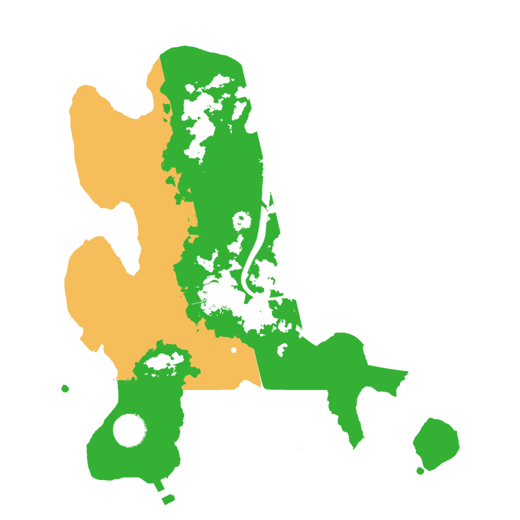 Biome Rust Map: Procedural Map, Size: 2800, Seed: 303661393