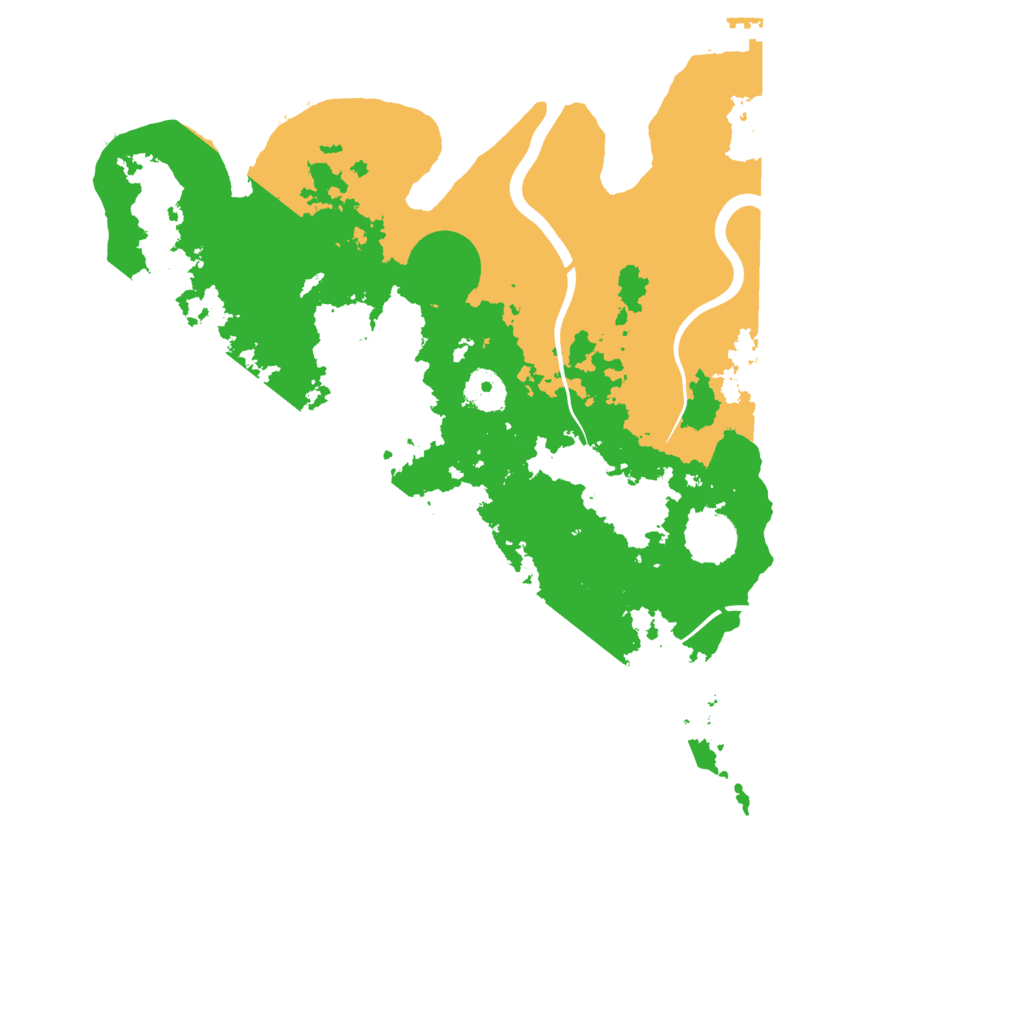 Biome Rust Map: Procedural Map, Size: 3750, Seed: 516152356