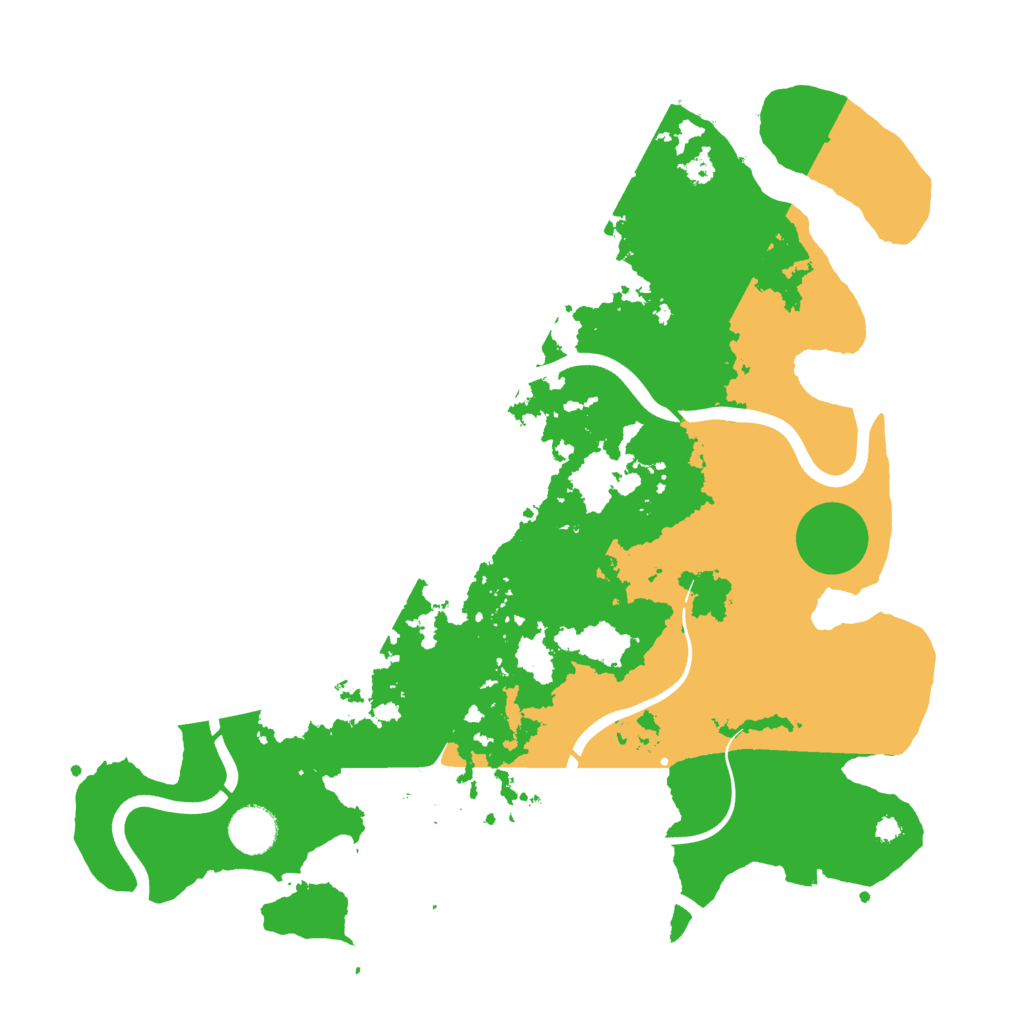 Biome Rust Map: Procedural Map, Size: 3750, Seed: 922241472