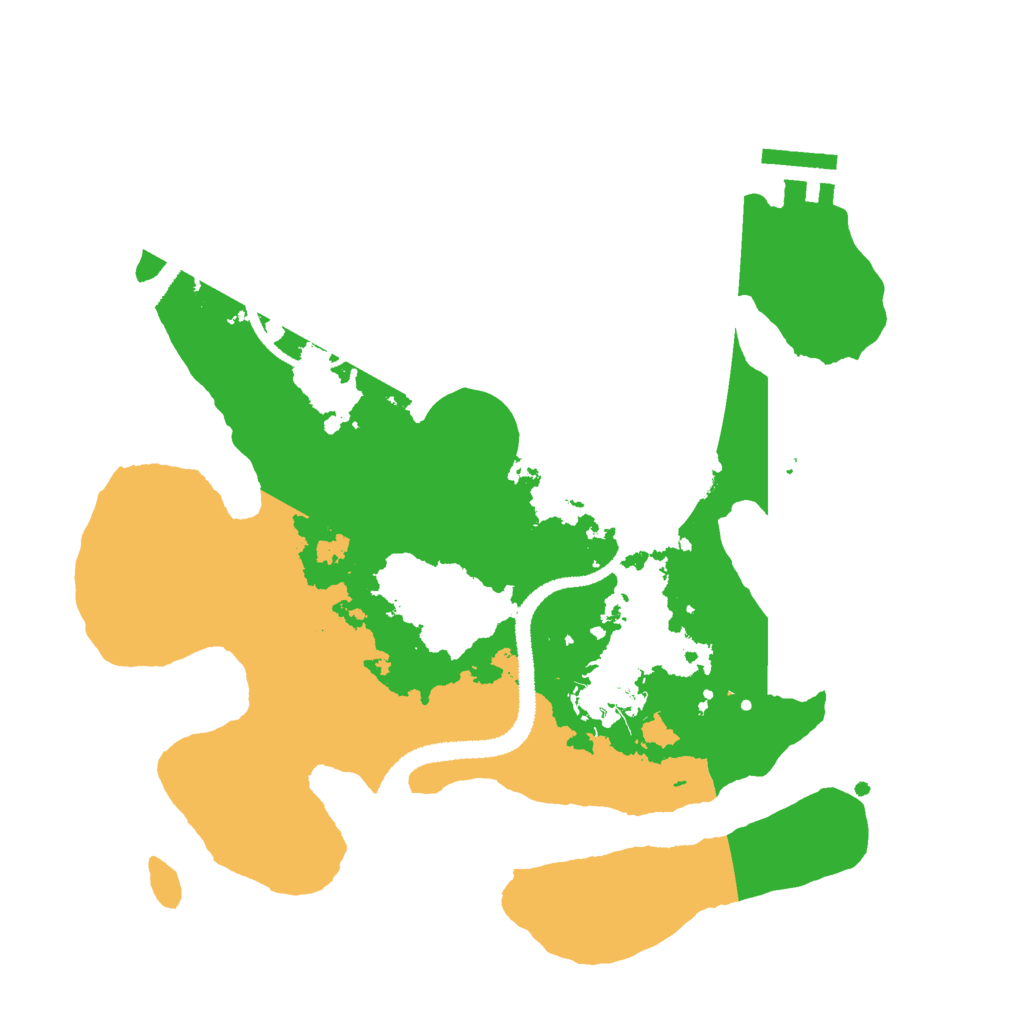 Biome Rust Map: Procedural Map, Size: 2750, Seed: 1167505536