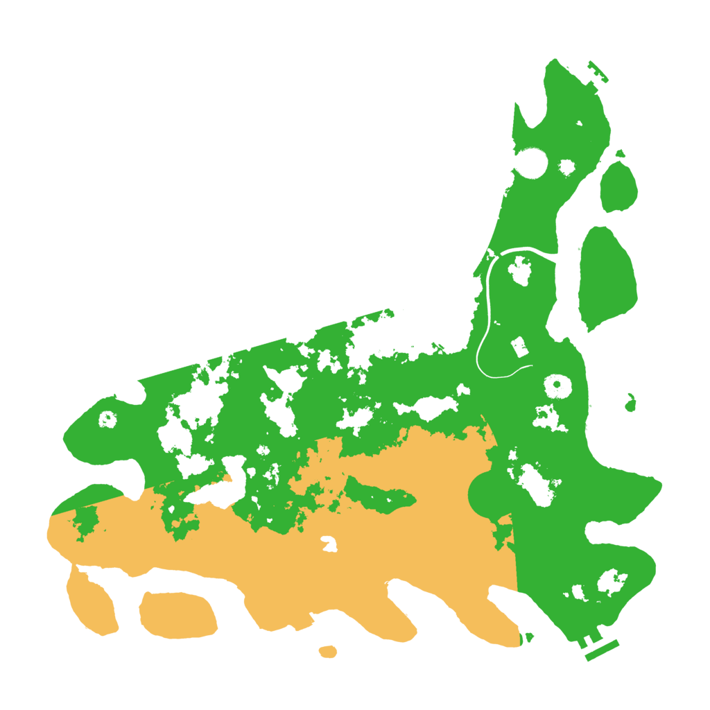 Biome Rust Map: Procedural Map, Size: 4000, Seed: 1164218761