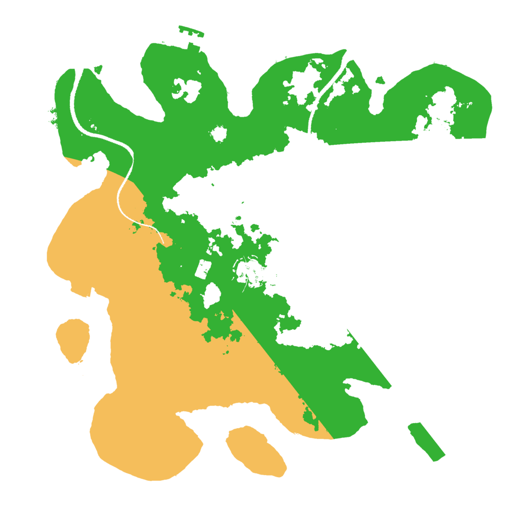 Biome Rust Map: Procedural Map, Size: 3000, Seed: 26429