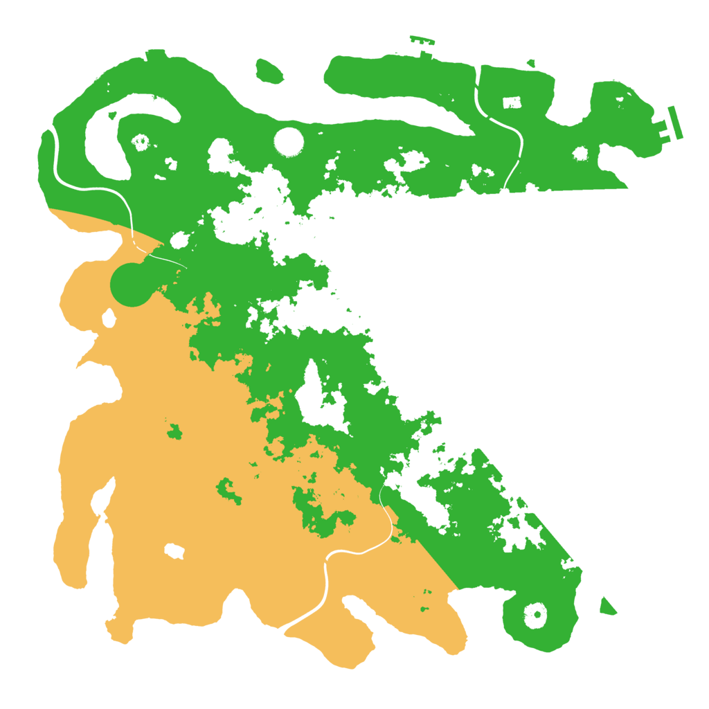 Biome Rust Map: Procedural Map, Size: 4250, Seed: 2090930054
