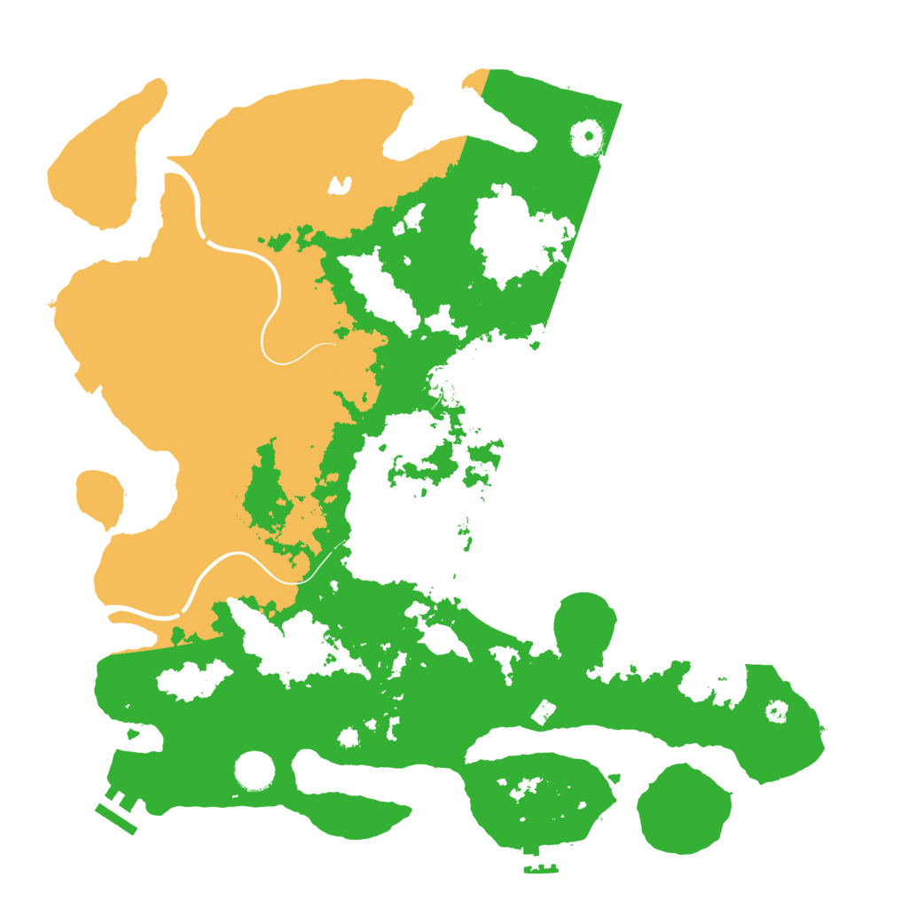 Biome Rust Map: Procedural Map, Size: 4000, Seed: 904517243