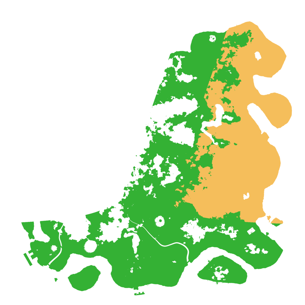 Biome Rust Map: Procedural Map, Size: 4500, Seed: 1550247269