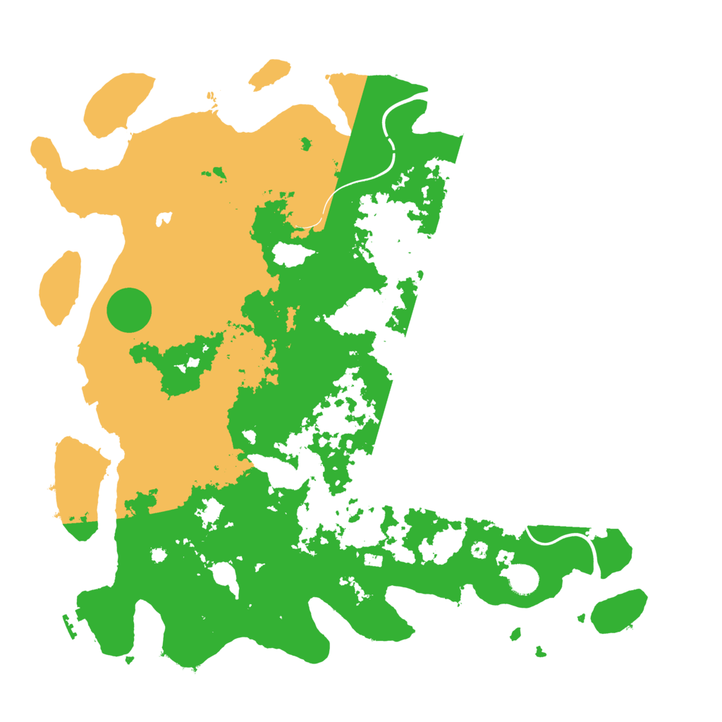 Biome Rust Map: Procedural Map, Size: 4250, Seed: 2850