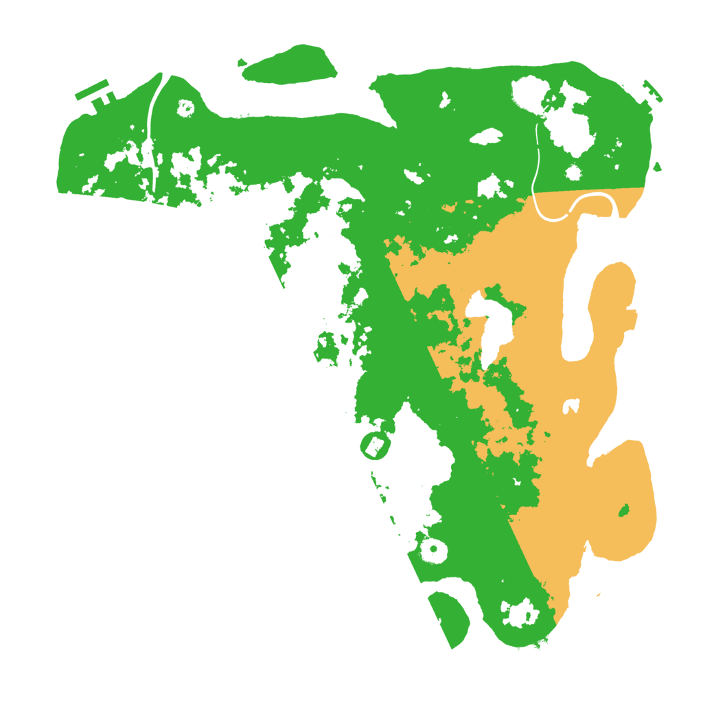 Biome Rust Map: Procedural Map, Size: 4000, Seed: 2041935121