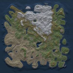 Thumbnail Rust Map: Procedural Map, Size: 4750, Seed: 210, 17 Monuments