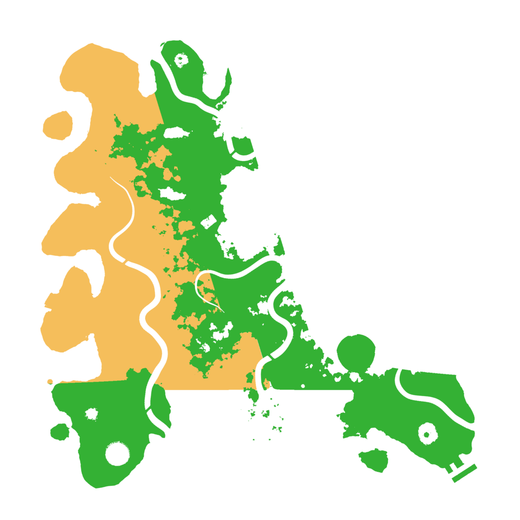 Biome Rust Map: Procedural Map, Size: 3850, Seed: 345341
