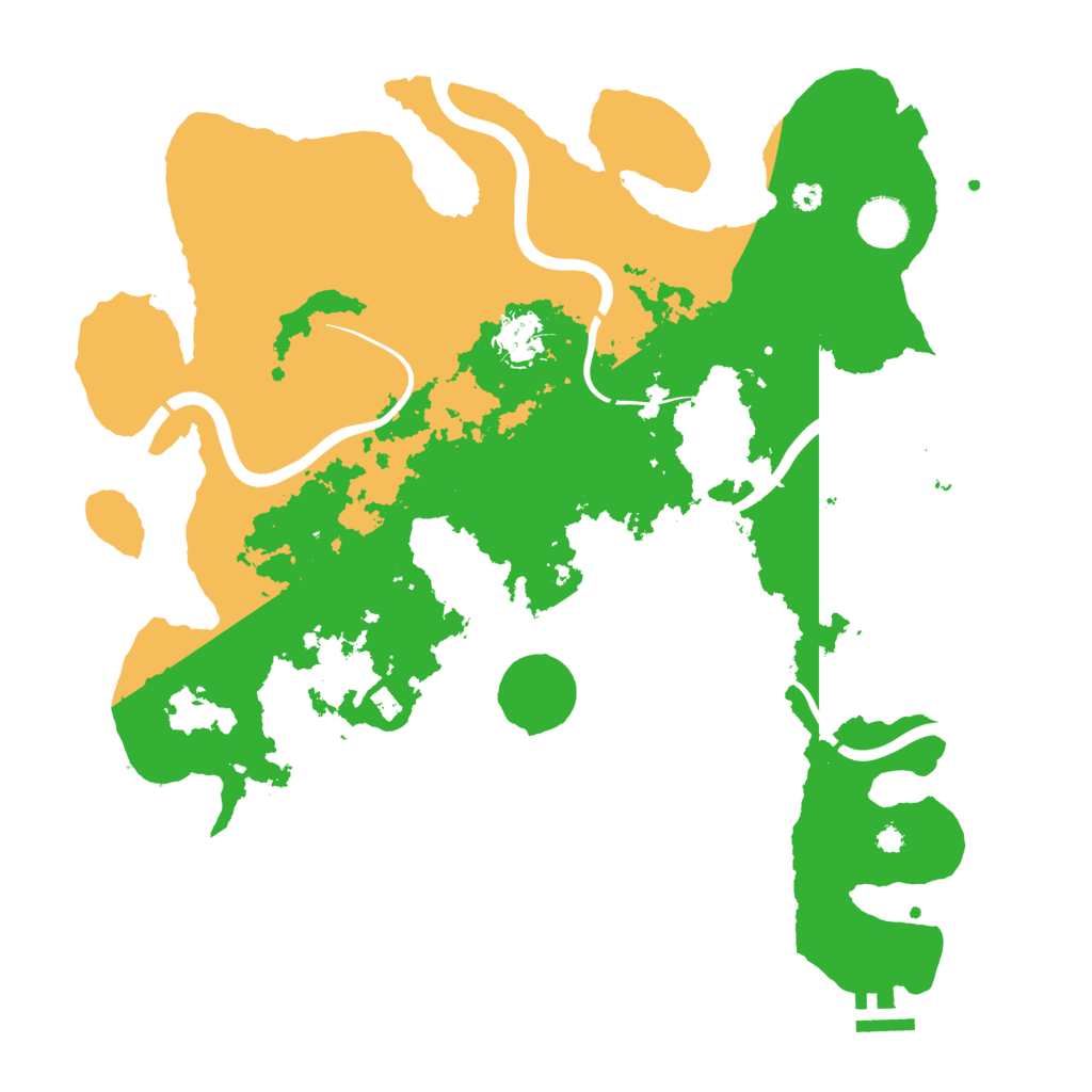 Biome Rust Map: Procedural Map, Size: 3750, Seed: 2017784720