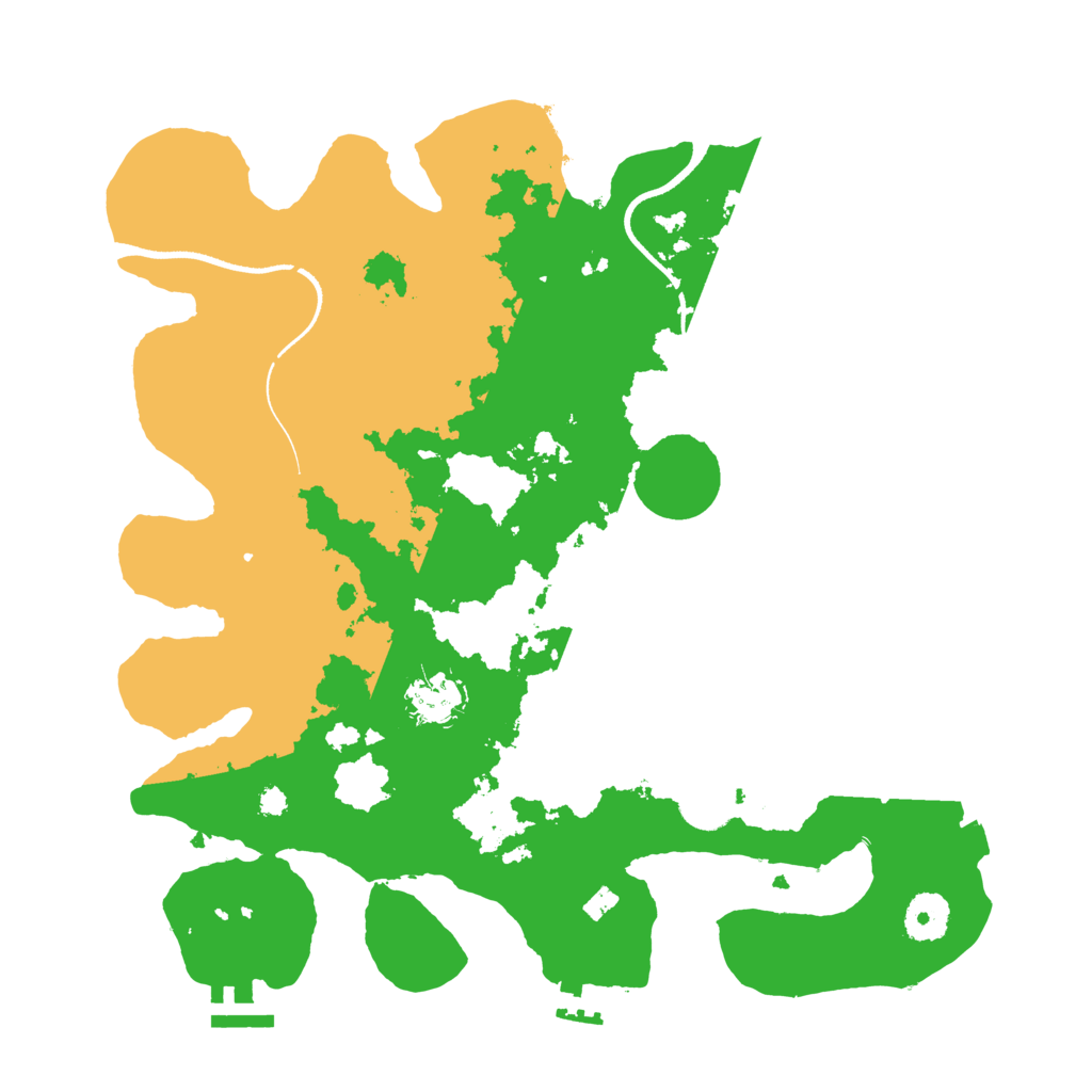 Biome Rust Map: Procedural Map, Size: 3500, Seed: 1531650930