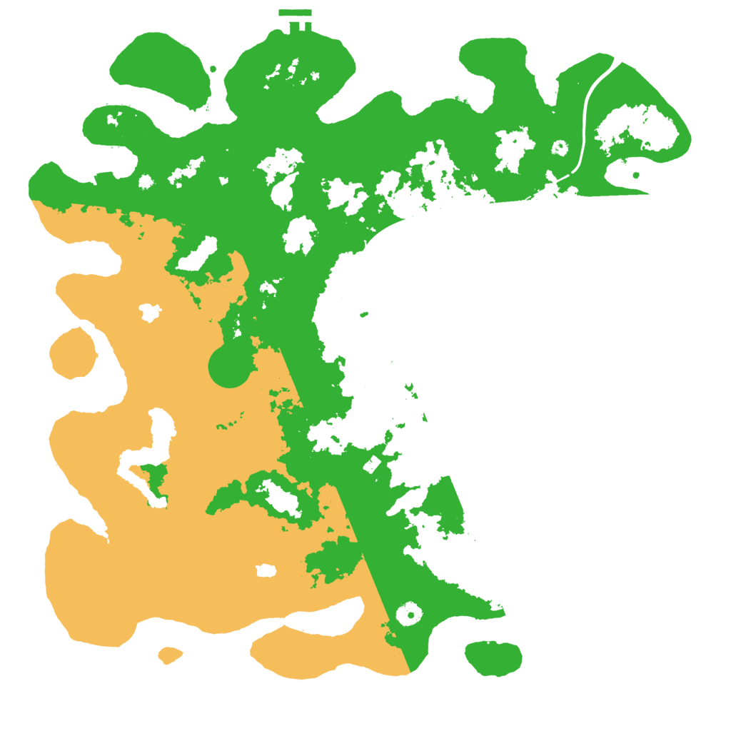 Biome Rust Map: Procedural Map, Size: 4500, Seed: 1334765370