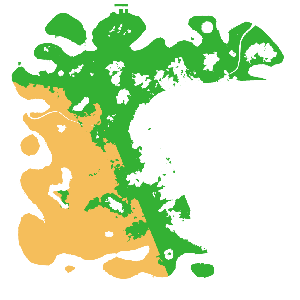 Biome Rust Map: Procedural Map, Size: 4500, Seed: 1334765370