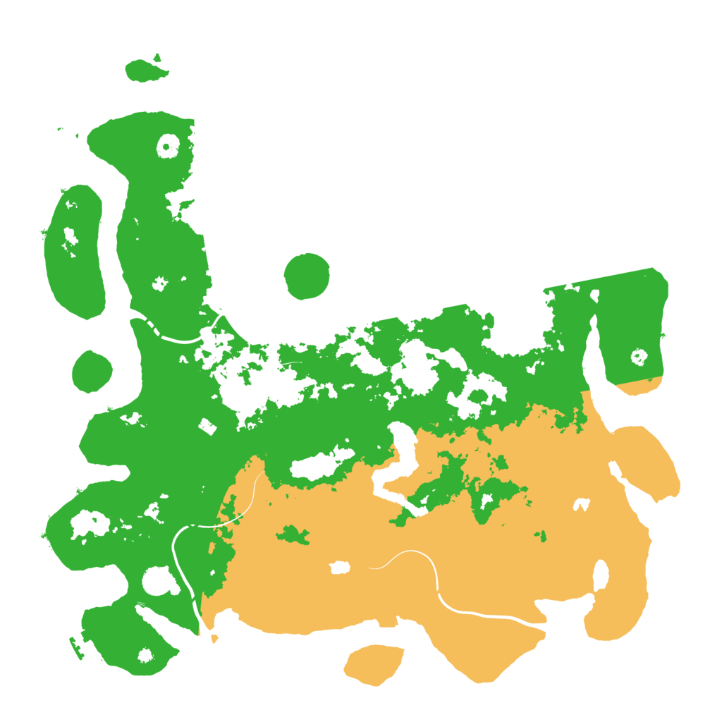 Biome Rust Map: Procedural Map, Size: 4500, Seed: 22300773