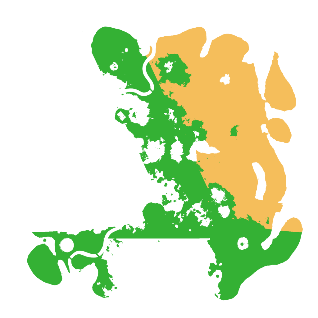 Biome Rust Map: Procedural Map, Size: 4000, Seed: 194470309