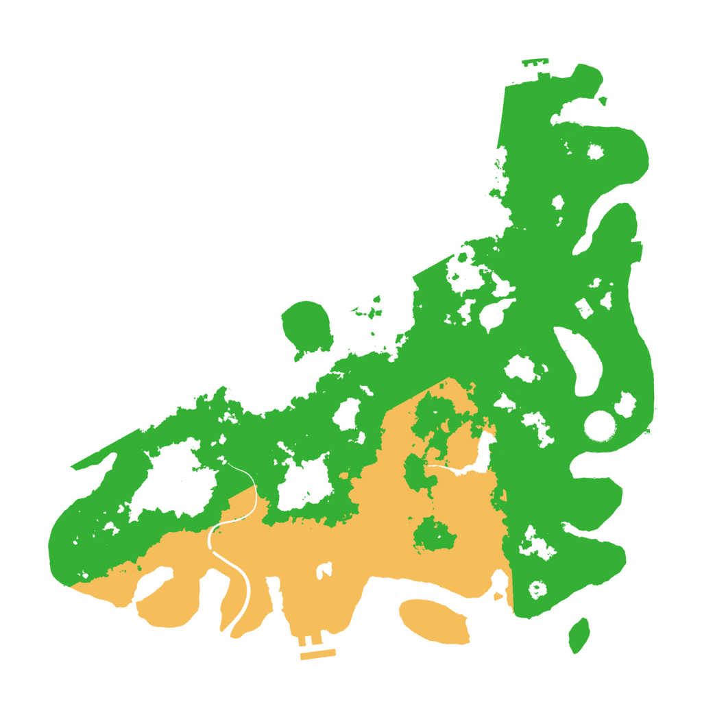 Biome Rust Map: Procedural Map, Size: 4000, Seed: 1173795029