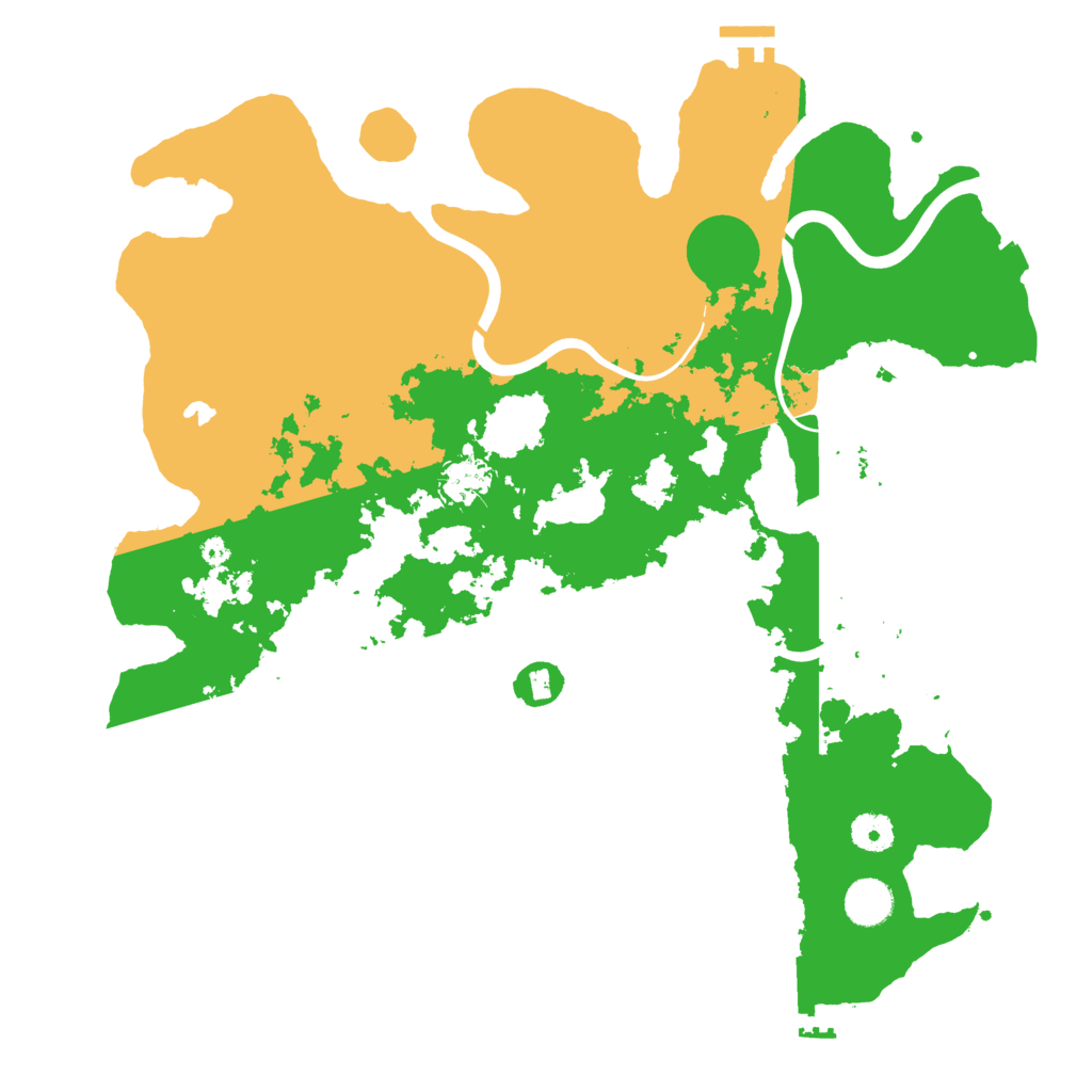Biome Rust Map: Procedural Map, Size: 4000, Seed: 1876122050